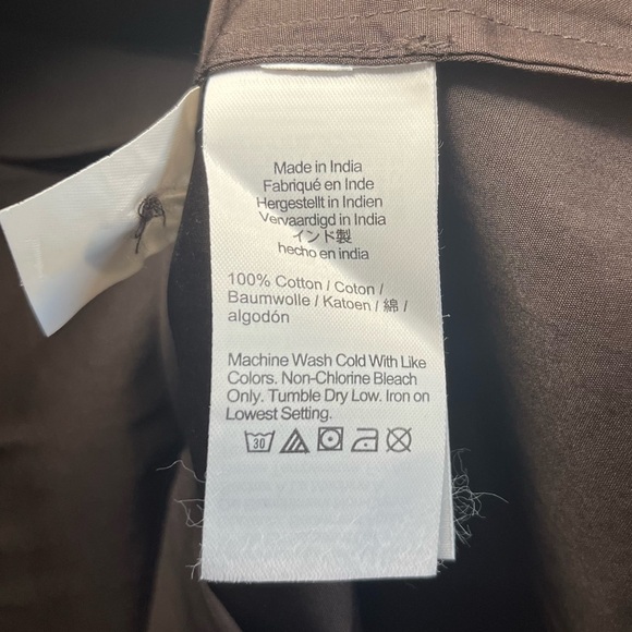 NWT Madewell Puff Sleeve Button Up Shirt Brown Women’s Multiple Sizes - Picture 9 of 9